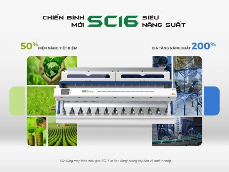 Máy tách màu gạo SC16 - DTC Group