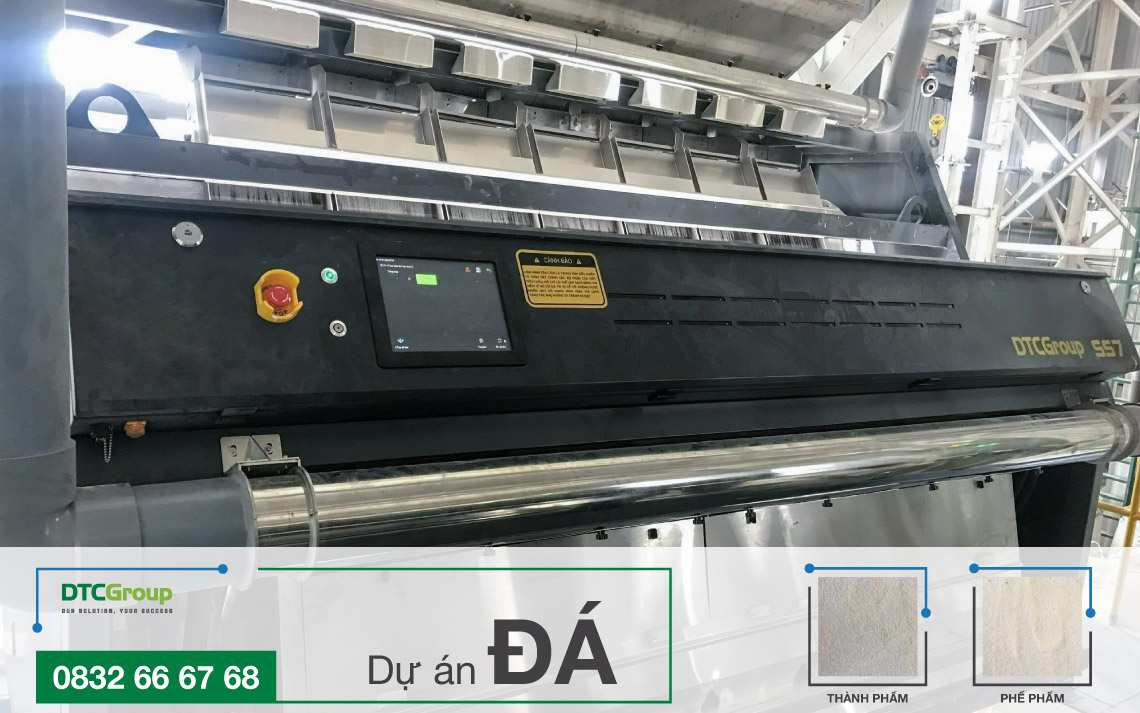 Dự án máy tách màu đá tại Quảng Nam