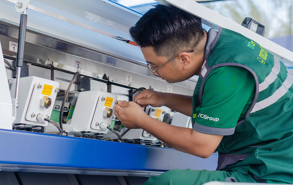 DTCGroup là đơn vị tư vấn và lắp đặt máy đóng bao bì tận tâm và uy tín hàng đâu Hồ Chí Minh