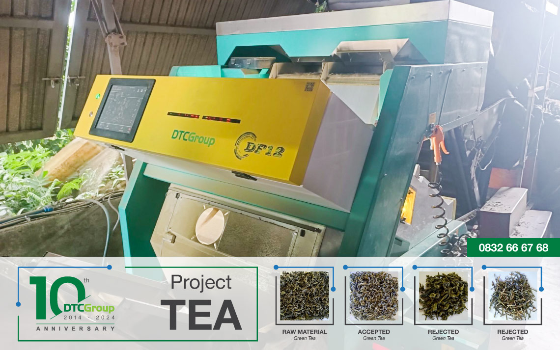Dự án Máy tách màu Trà/ Cẩng trà DF12