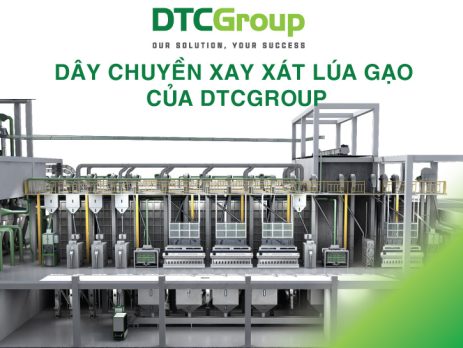 Dây chuyền xay xát lúa gạo của DTCGroup
