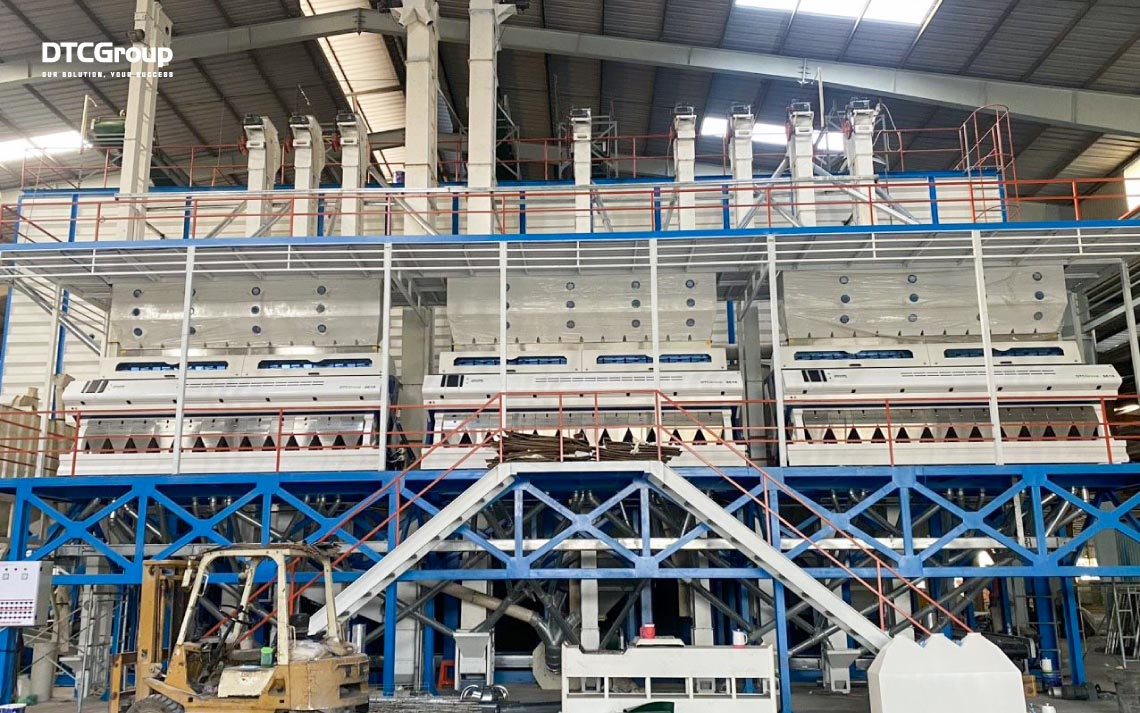 Dự án máy tách màu nhà máy Lộc Vân 4