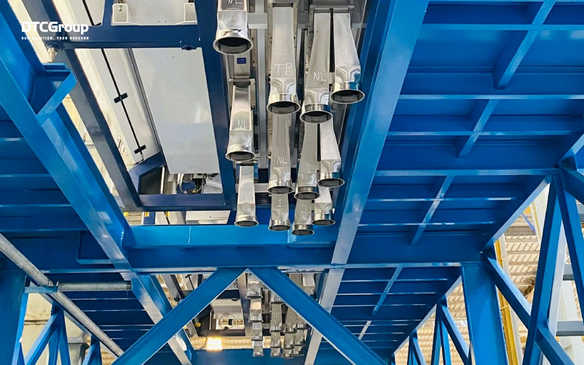 Dự án máy tách màu nhà máy Lộc Vân 2