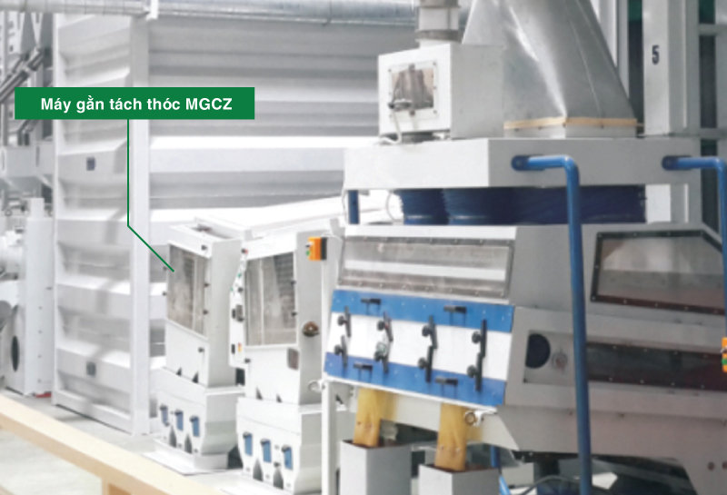 Máy gằng tách thóc của DTC đem đến năng suất hiệu quả cao nhất