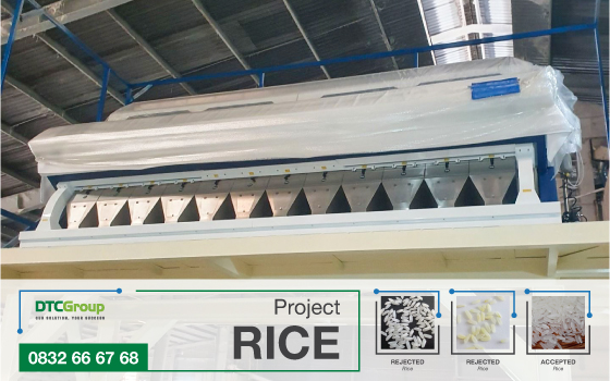 Dự án máy tách màu SC768 Tại Đồng Tháp BT