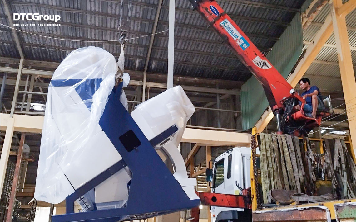 Dự án máy tách màu SC768 tại Đồng Tháp 2