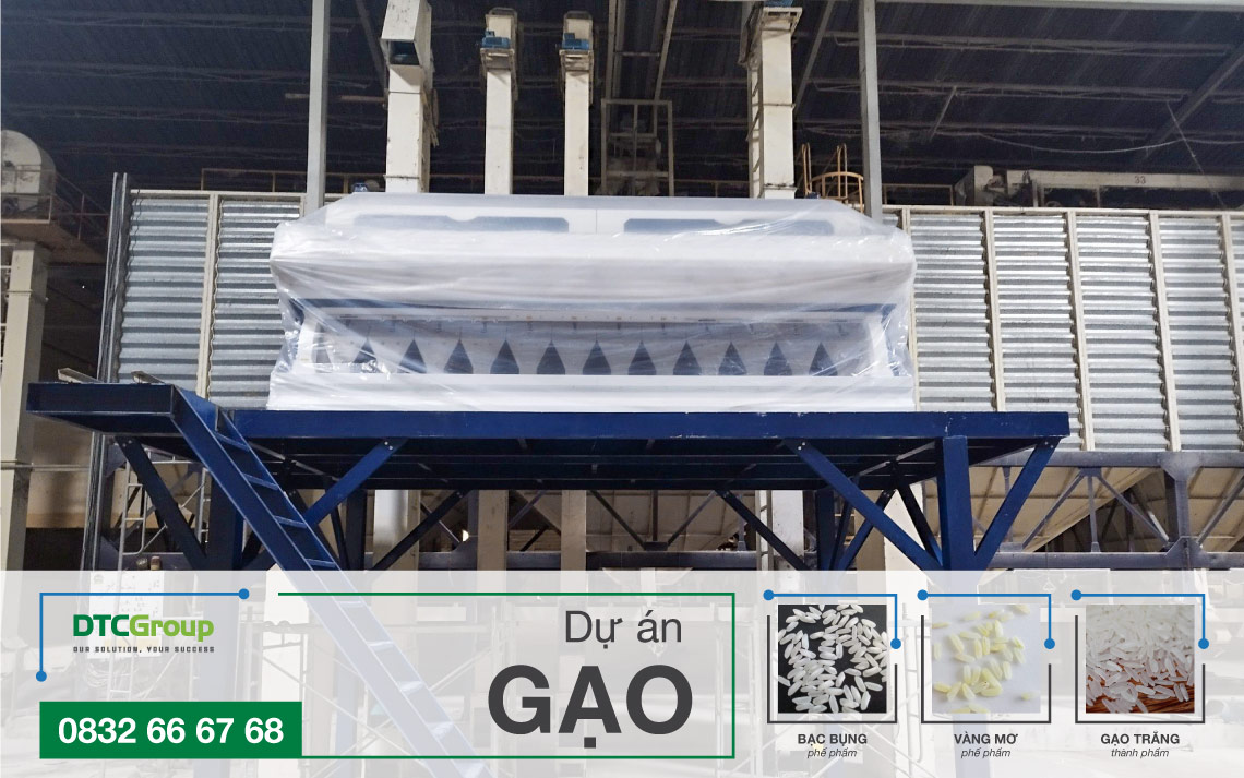 Dự án máy tách màu SC768 tại Đồng Tháp 1