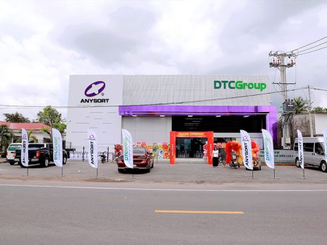 Tiền sảnh trung tâm nghiên cứu của DTC